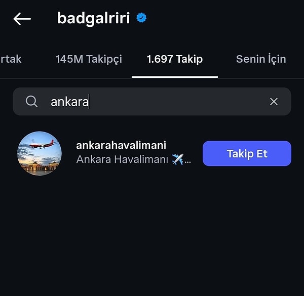 Bu kez ne albüm ne konser... Rihanna'nın takip ettiği Türk hesap gündem oldu!