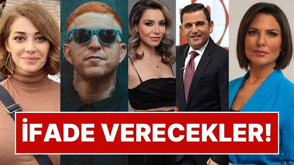 AHBAP Soruşturmasında Ece Üner, Fatih Portakal, Feyza Altun, Gökhan Özoğuz ve Öykü Serter'in İfadesi Alınacak!