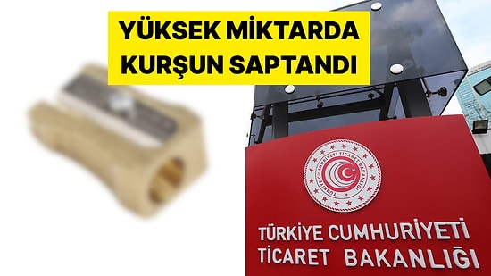 Yüksek Miktarlarda Kurşun Tespit Edilen Kalemtıraş Piyasadan Toplatılacak
