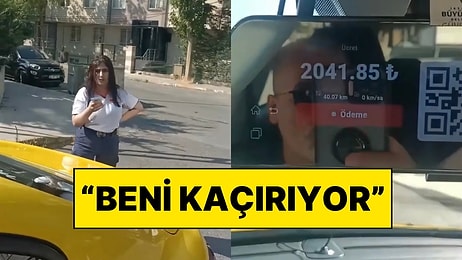 Doktor ve Taksici Arasında Ücret Tartışması: "Bu Adam Beni Kaçırıyor"