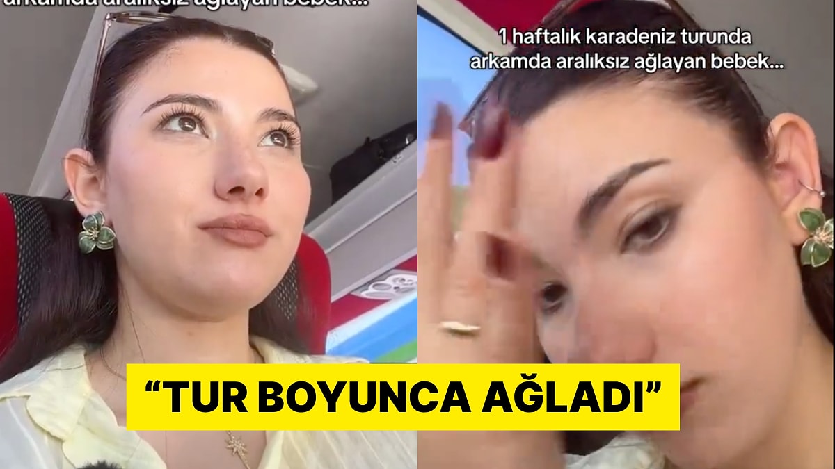 Bir Haftalık Karadeniz Turunda Ağlayan Bebeğin Önünde Oturan Kadın Yaşadıklarını Paylaştı