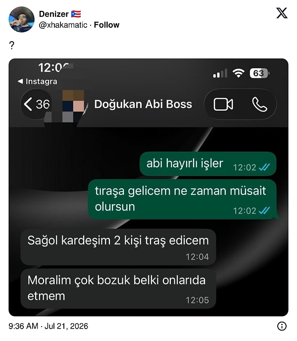 İşinde iyi biri olmalı.