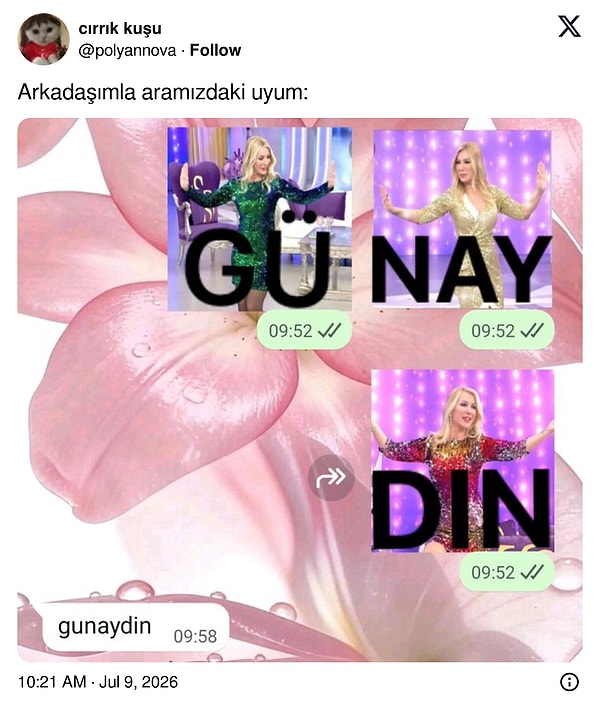Allah bozmasın...