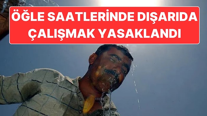 KKTC’de Aşırı Sıcaklara Önlem: Açık Alanda Çalışmak Yasaklandı