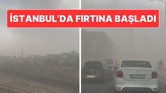 Valilik ve Meteorolojiden Peş Peşe Uyarılar Gelmişti: İstanbul’da Kuvvetli Yağış ve Fırtına Etkili Oluyor