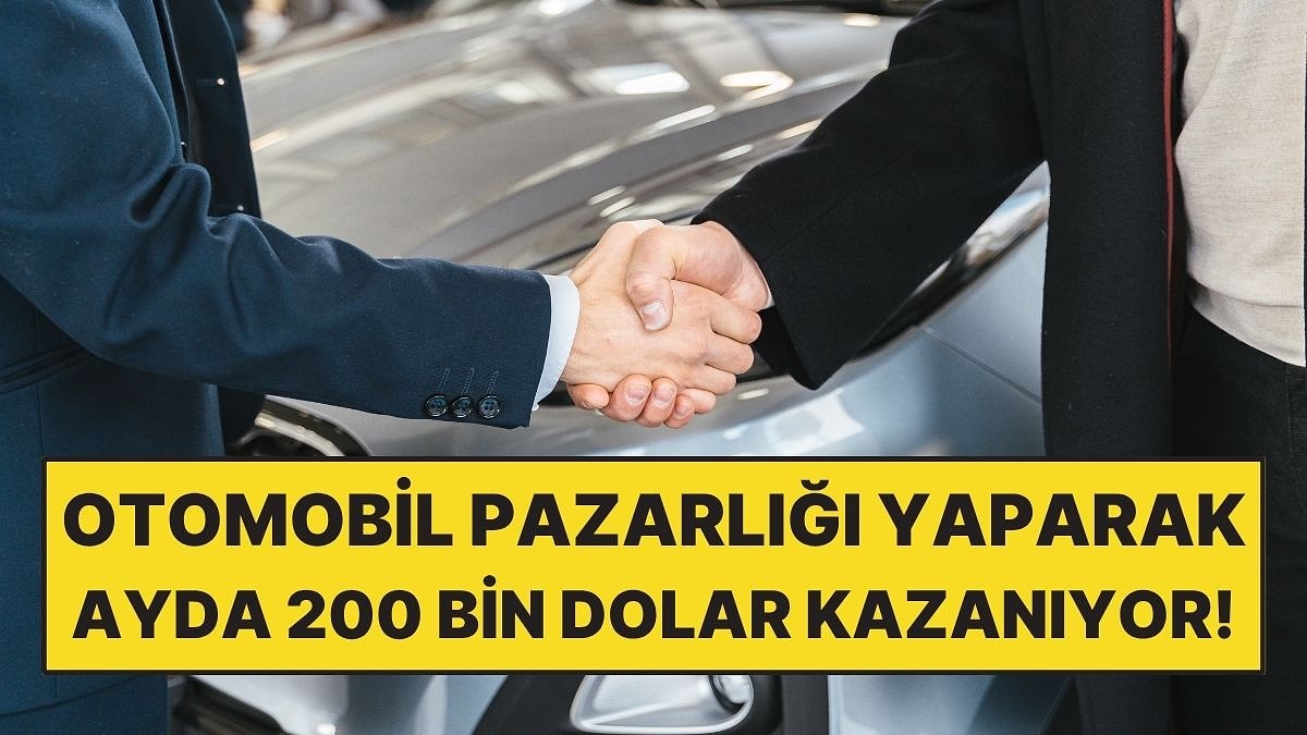İnsanların Yerine Otomobil Pazarlığı Yapıyor: Ayda 200 Bin Dolar Ciroya Ulaştı
