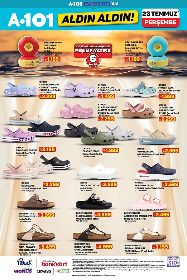 Crocs ve Birkenstock Terlik Modelleri