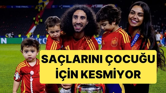 Dünya Kupası Yıldızı Marc Cucurella Saçlarını Otizm Teşhisi Konan Oğlu İçin Kesmiyor