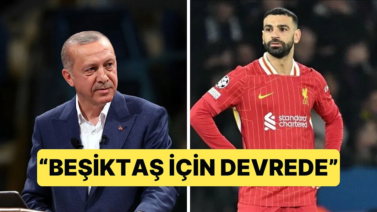Cumhurbaşkanı Erdoğan'ın Beşiktaş'ın Salah Transferinde Gelişmeleri  Yakından Takip Ettiği İddia Edildi