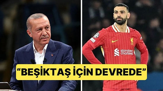 Cumhurbaşkanı Erdoğan'ın Beşiktaş'ın Salah Transferinde Gelişmeleri  Yakından Takip Ettiği İddia Edildi