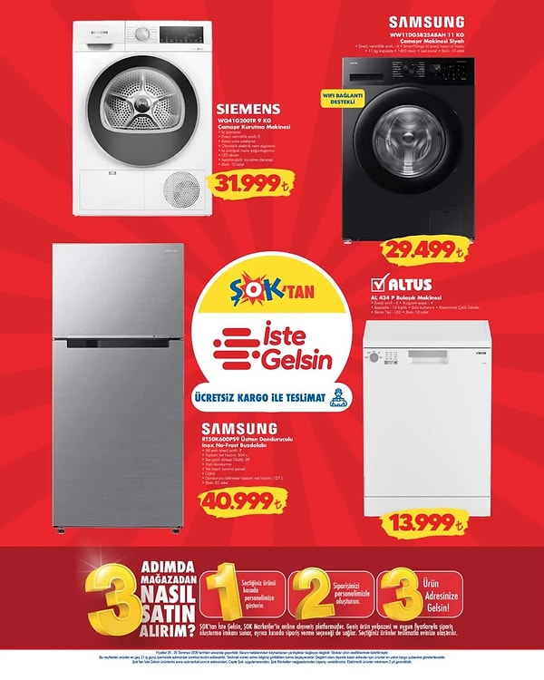 Siemens WQ41G200TR 9 KG Çamaşır Kurutma Makinesi 31.999 TL