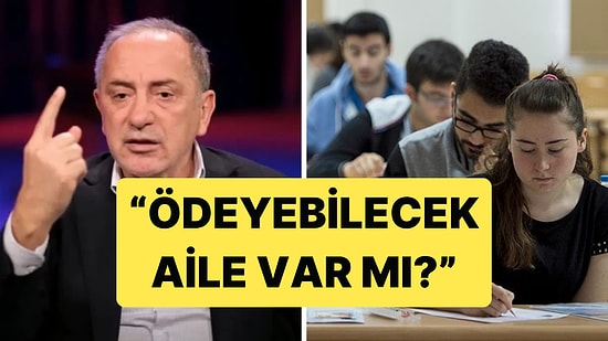 Fatih Altaylı Özel Okulların Tıp Fakültesi Ücretlerine İsyan Etti