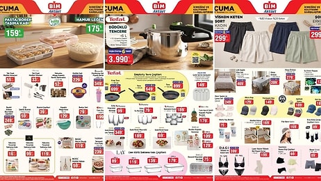 BİM'e Tefal Ürünleri Geliyor! 31 Temmuz 2026 BİM Aktüel Kataloğu