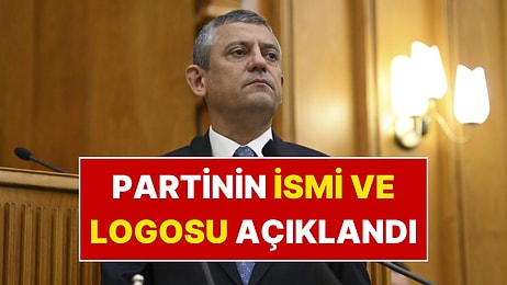Özgür Özel'in Yeni Partisinin Logosu ve Amblemi Belli Oldu