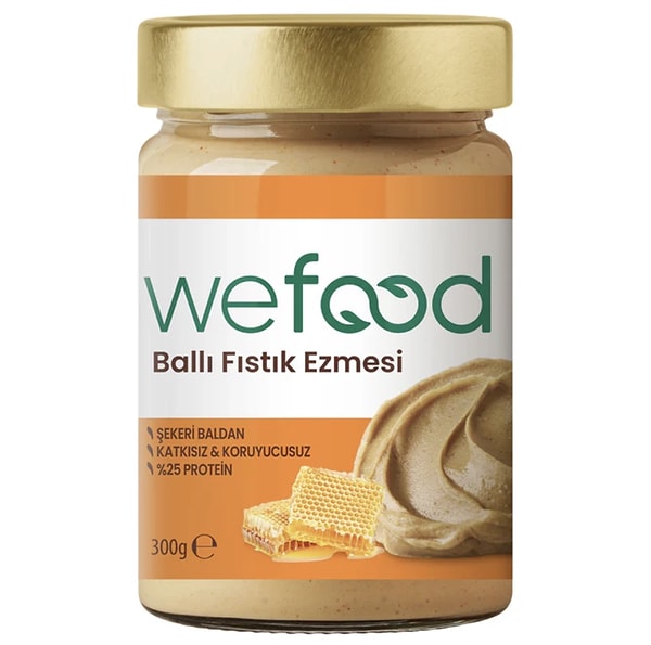 Wefood ham ballı fıstık ezmesi 537,00 TL yerine ''onedio'' koduyla sepette net 265,82 TL!