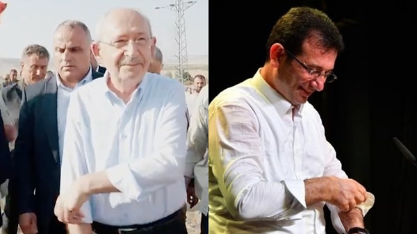 Kılıçdaroğlu'nun kol sıvama hareketi akıllara Ekrem İmamoğlu'nu getirdi.