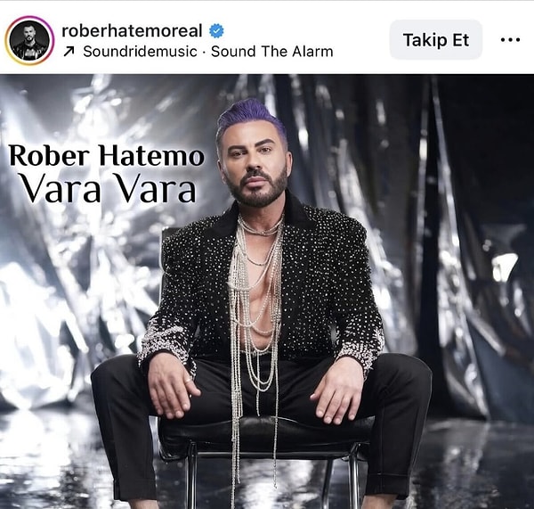 Rober Hatemo has hit the headlines not only with his new song, but also with a completely different image.