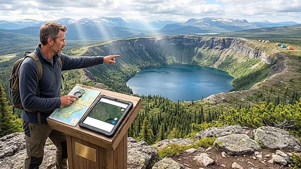 390-Million-Year-Old Meteorite Crater Found While Searching for a Campsite