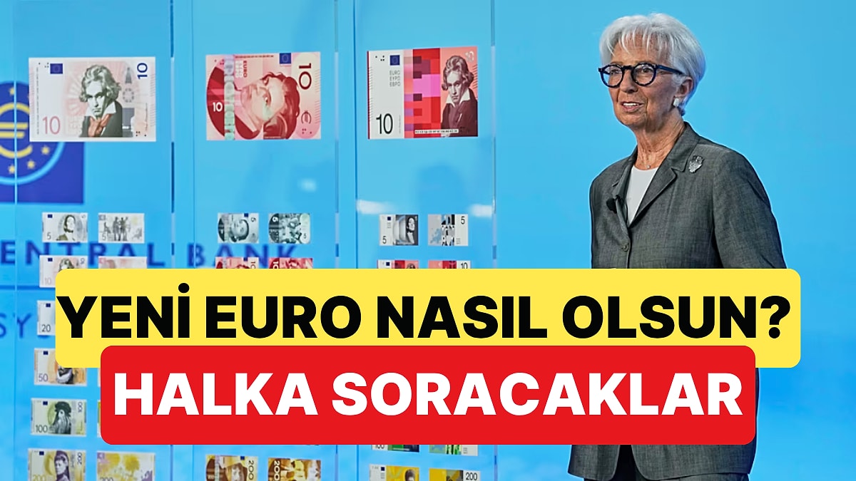 Avrupa Merkez Bankası, Yeni Euro'nun Tasarımını Anketle Halka Soracak