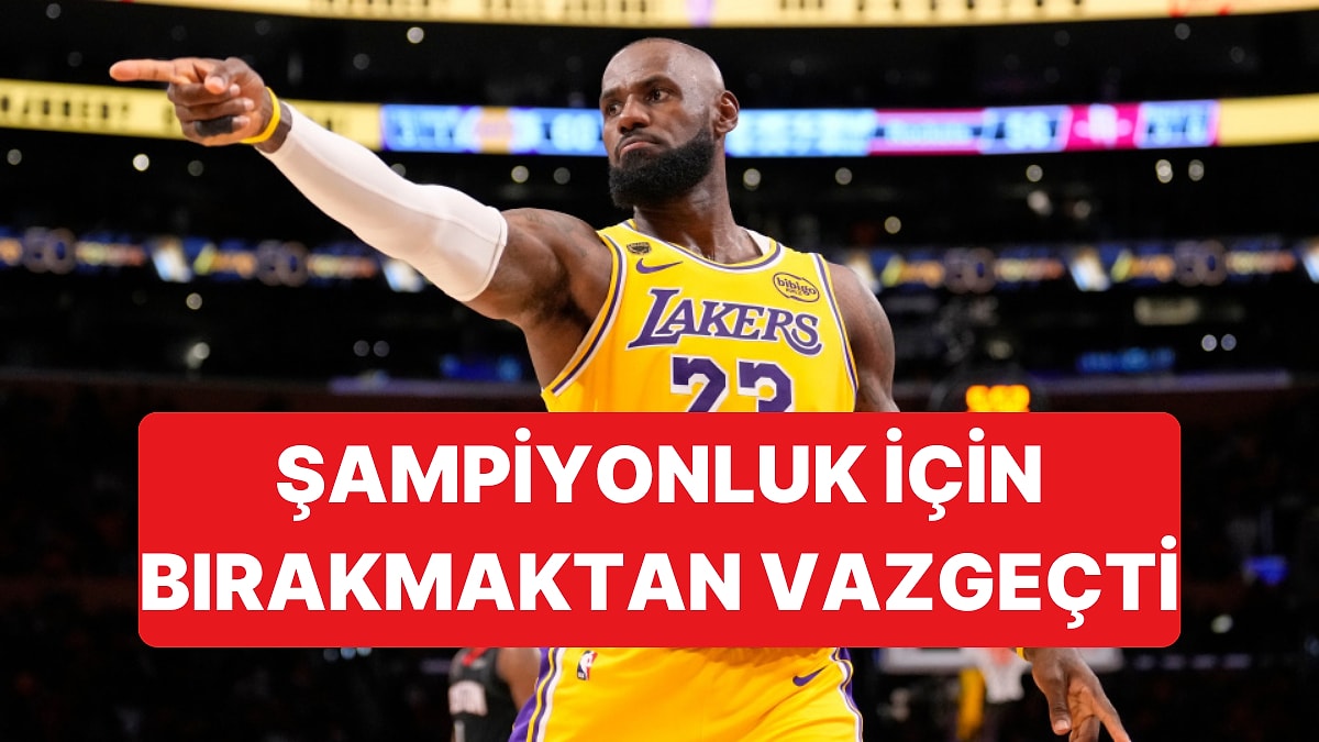 Basketbolu Bırakmaya Hazırlanan LeBron James, Şampiyonluk İçin Philadelphia 76ers'a İmza Attı