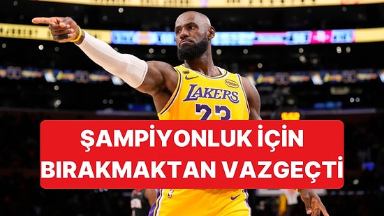 Basketbolu Bırakmaya Hazırlanan LeBron James, Şampiyonluk İçin Philadelphia 76ers'a İmza Attı