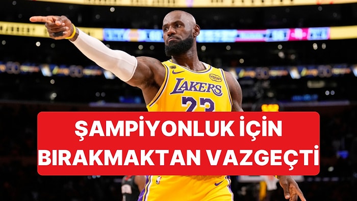 Basketbolu Bırakmaya Hazırlanan LeBron James, Şampiyonluk İçin Philadelphia 76ers'a İmza Attı