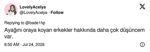 E tabii ona değinmesek olmazdı.