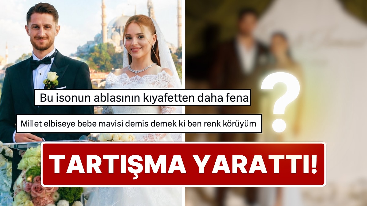 Kübra Çakır'ın İsmail Yüksek ve Esen Matraş'ın Düğününde Tercih Ettiği Elbise Tartışma Yarattı
