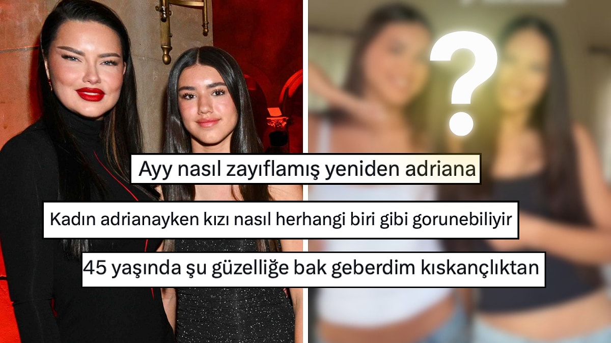 Adriana Lima'yı Kızı Baştan Yarattı: 45 Yaşındaki Modelin Yeni Görünümüne Övgü Yağdı!