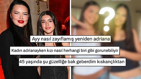 Adriana Lima'yı Kızı Baştan Yarattı: 45 Yaşındaki Modelin Yeni Görünümüne Övgü Yağdı!