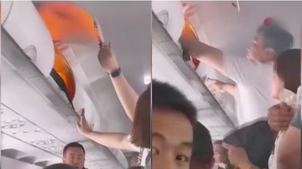 Powerbank Catches Fire in Mid-Air on Landing Passenger Plane