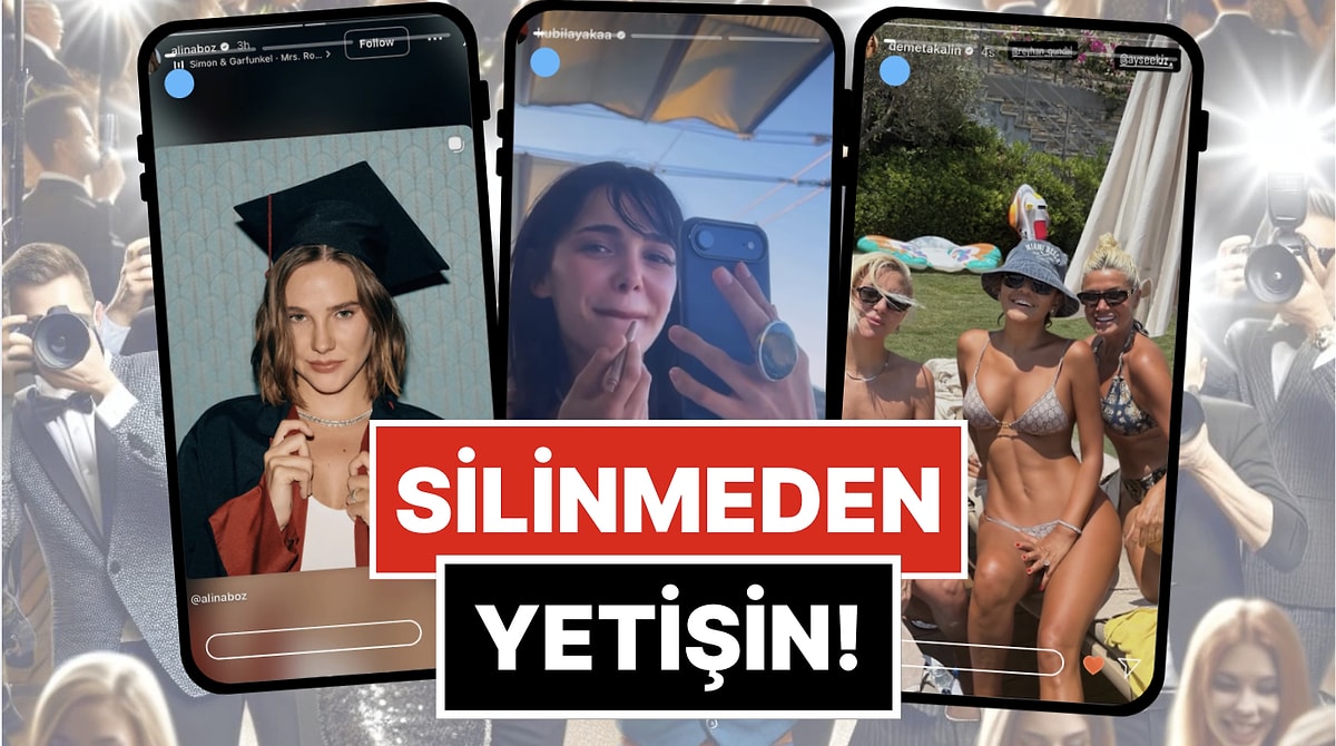 Silinmeden Yetişin: 19-25 Temmuz'da Ünlülerin Paylaştığı "Kaçarsa Yazık Olur" Temalı Instagram Hikayeleri