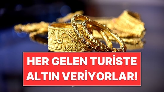 300 Kişilik Kasabada Her Gün Bir Turiste Altın Veriyorlar