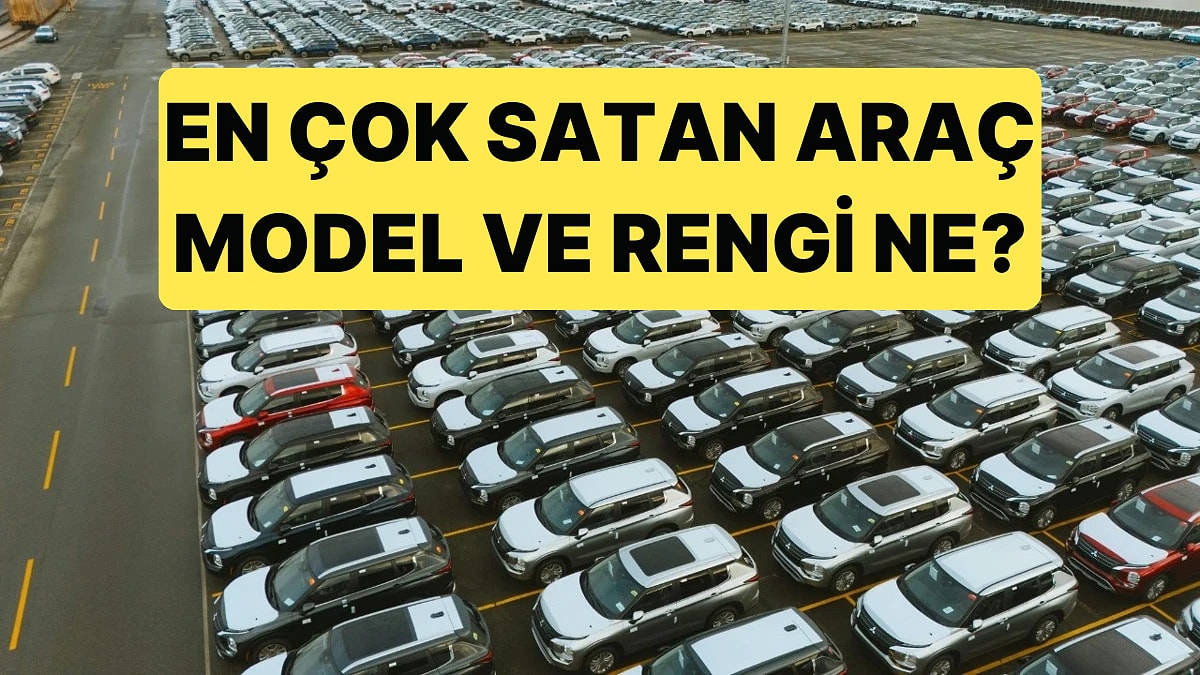 TÜİK, Türkiye'de En Çok Satılan Araç Marka ve Rengi Açıkladı