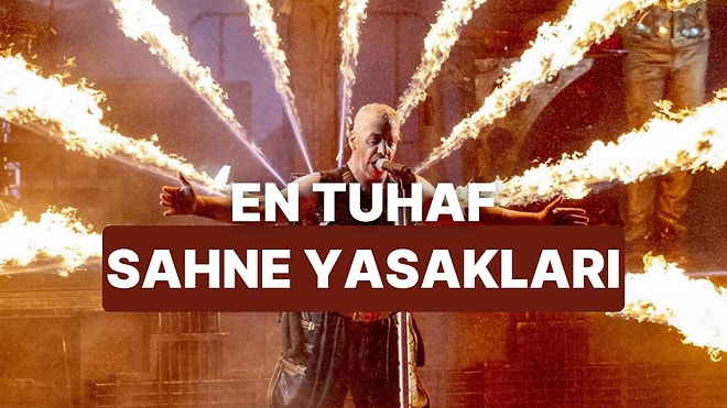 Rock Dünyasının En Tuhaf Sahne Yasakları