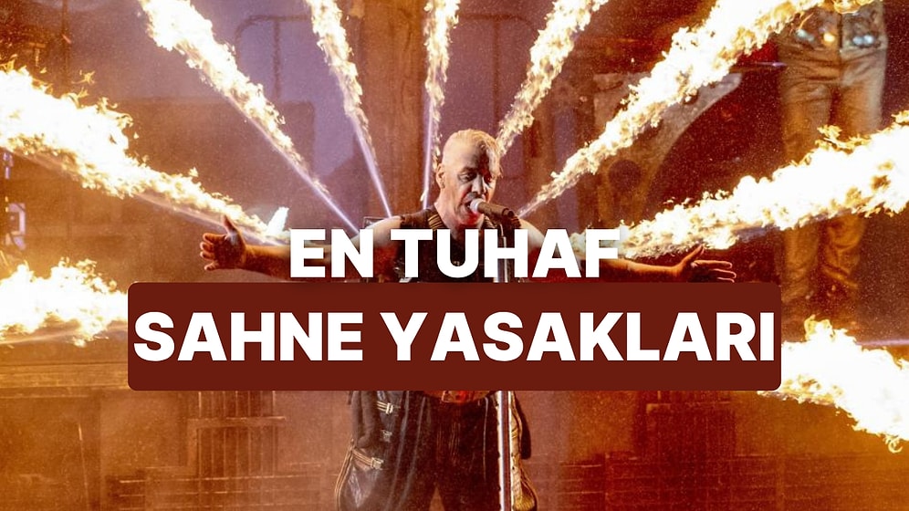Rock Dünyasının En Tuhaf Sahne Yasakları