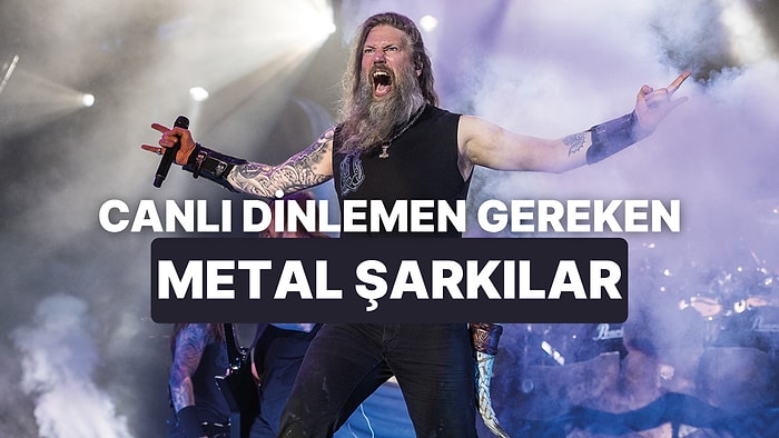 Canlı Performansı Stüdyo Kaydından Daha İyi Olan 10 Metal Şarkı