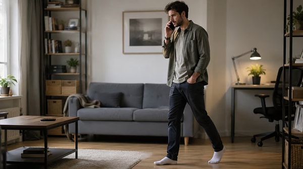 Telefon çaldığında ve konuşmaya başladığımızda adımlarımızın kendiliğinden hızlanması tesadüf değil.