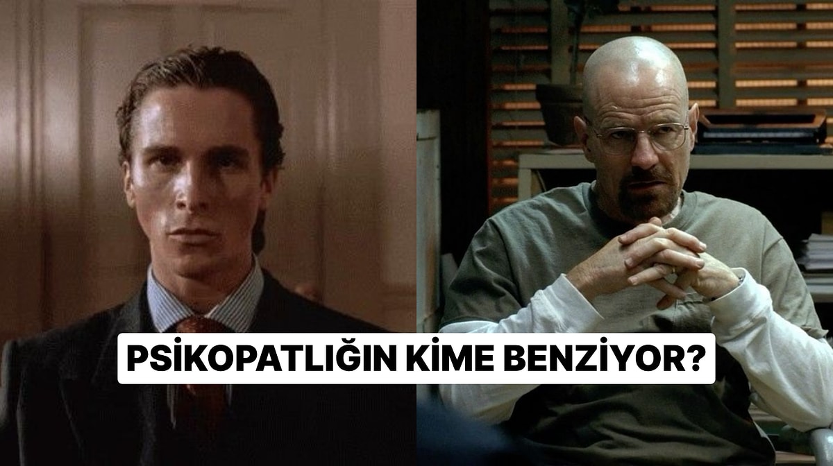 Maskeni Çıkarma Vakti Geldi: İçindeki Psikopat Hangi İkonik Karakter?