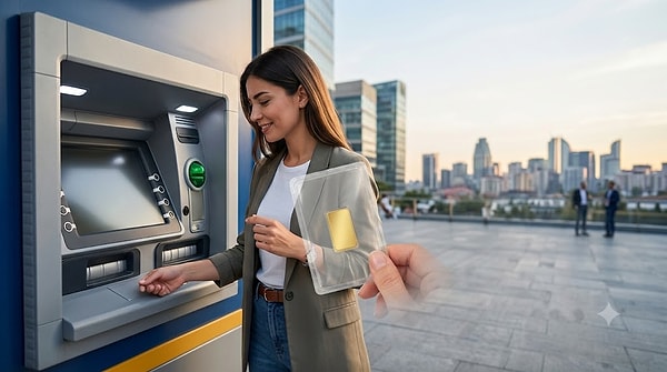 Adım Adım: ATM'den Gram Altın Nasıl Alınacak?