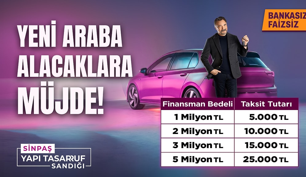 Hemen Formu Doldur, Kredisiz ve Faizsiz Araba Sahibi Ol!