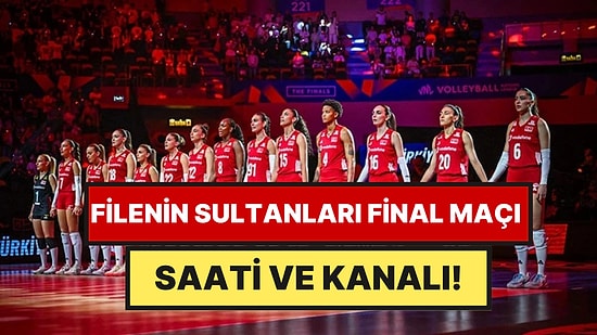 Türkiye - Brezilya Voleybol Maçı Bugün Saat Kaçta? Filenin Sultanları Final Maçı Hangi Kanalda?