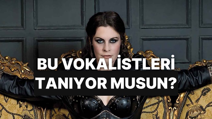 Bu Solistin Hangi Gruptan Olduğunu Bulabilir misin?