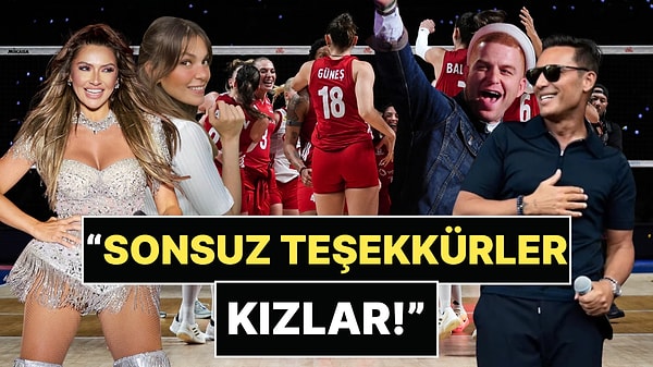 Tarih Yazdık: Şampiyonluğu Getiren Filenin Sultanları'na Ünlü İsimlerden Tebrik Yağdı!
