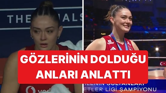 Zehra Güneş Maç İçinde Gözlerinin Dolduğu Duygusal Anları Maç Sonunda Anlattı