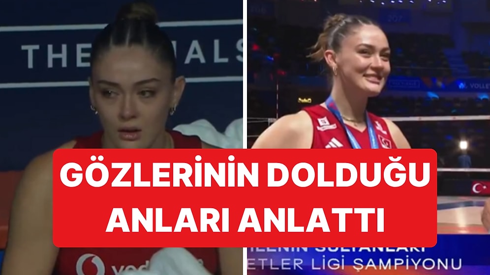 Zehra Güneş Maç İçinde Gözlerinin Dolduğu Duygusal Anları Maç Sonunda Anlattı