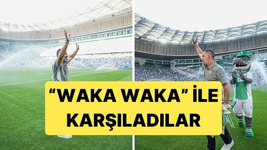 Bursaspor Taraftarı Arda Turan'ı Shakhtar'la Oynanan Hazırlık Maçında Tanıdık Bir Şarkıyla Çağırdı