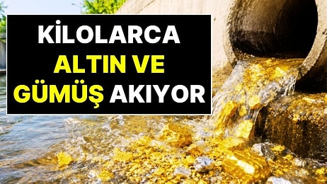 Kanalizasyondan Servet Akıyor: Her Yıl 43 Kilo Altın ve 3 Ton Gümüş Çöpe Gidiyor