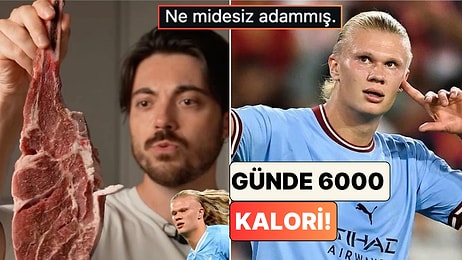 Çiğ Süt, Ciğer ve Yürek! İçerik Üreticisi Emre Gökgöz Erling Haaland'ın Sıra Dışı Beslenme Rutinini Denedi