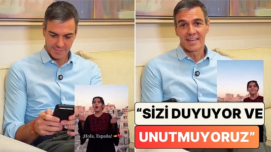 İspanya Başbakanı Pedro Sanchez Portresini Duvara Çizen Gazzeli Çocuklara Video ile Yanıt Verdi
